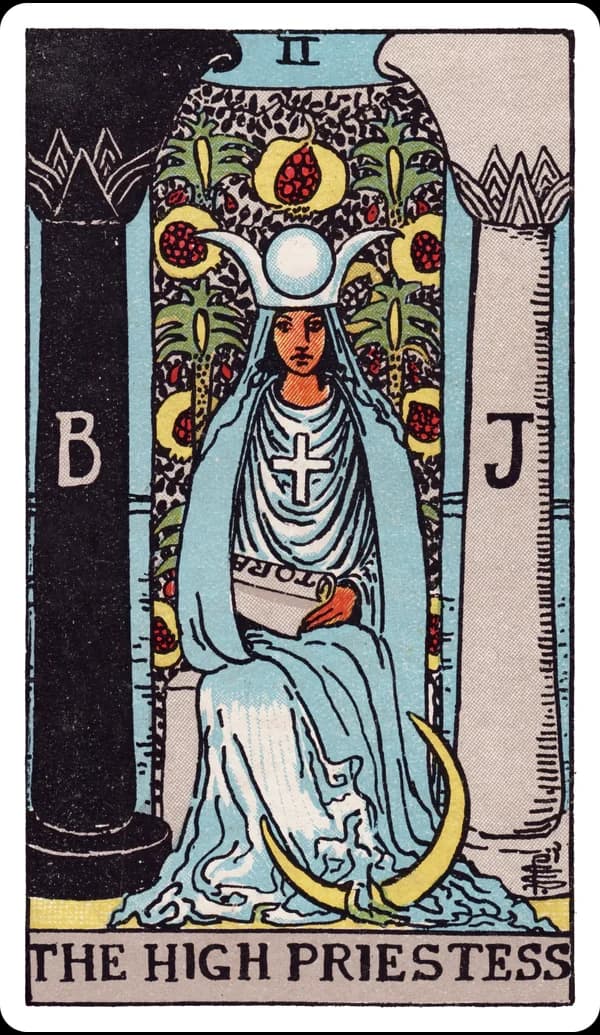 ไพ่ มหาปุโรหิต (The High Priestess)