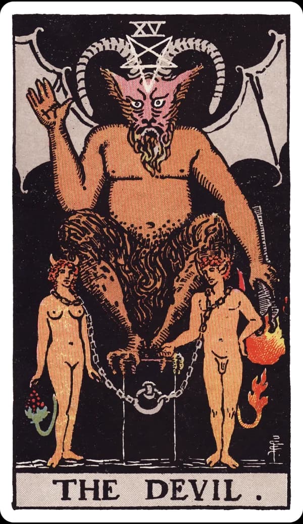 ไพ่ ปิศาจ (The Devil)